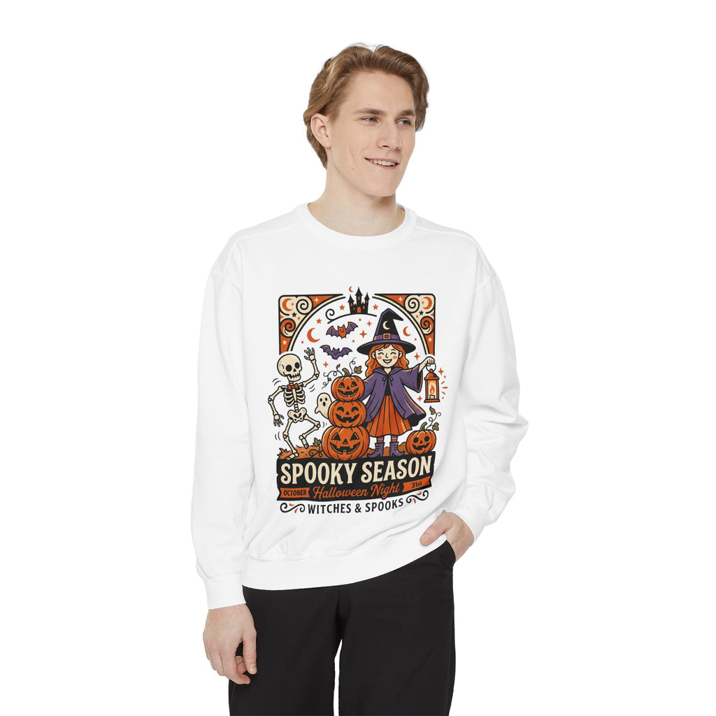 Unisex Garment-Dyed Sweatshirt