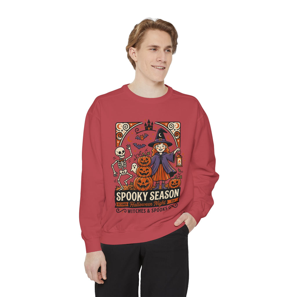 Unisex Garment-Dyed Sweatshirt