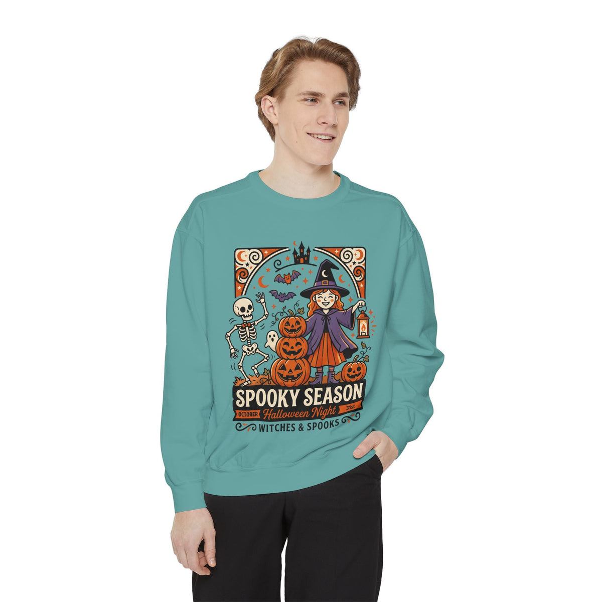 Unisex Garment-Dyed Sweatshirt